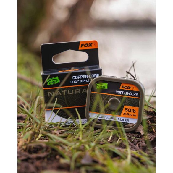 FOX EDGES NATURALS COPPER-CORE - Fonott Előkezsinór