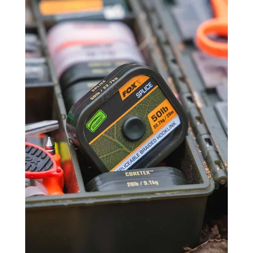 FOX Edges Naturals Splice Hooklength 50lb 20m