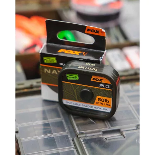 FOX Edges Naturals Splice Hooklength 50lb 20m