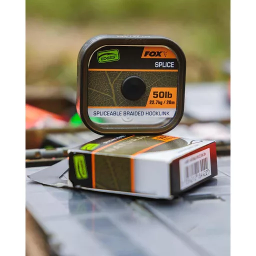 FOX Edges Naturals Splice Hooklength 50lb 20m