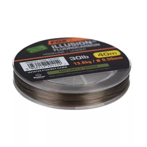 FOX Illusion Fluorocarbon Hooklink/Leader 30lb (0.50 mm)