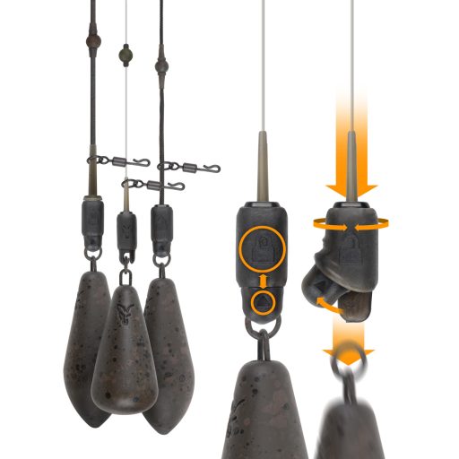 FOX Edges Naturals Heli-Clip 3pcs