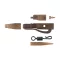 FOX Edges Camo Tubing Leadclip Kit 5pcs