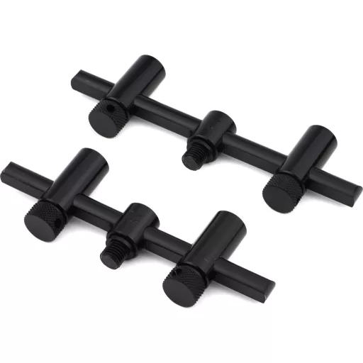 FOX Black Label Slim Adjustable 2 Rod Buzz Bars 110mm 125mm