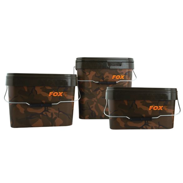 FOX CAMO SQUARE BUCKETS - 5 Literes Vödör