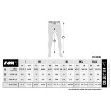 Fox Collection Black & Orange jogger - melegítőalsó