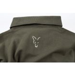 Fox Collection Green & Silver Polo galléros póló 