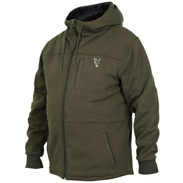 FOX Collection Sherpa Hoody Green/Silver