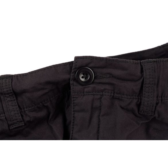 Fox Collection Black & Orange Combat Trousers nadrág