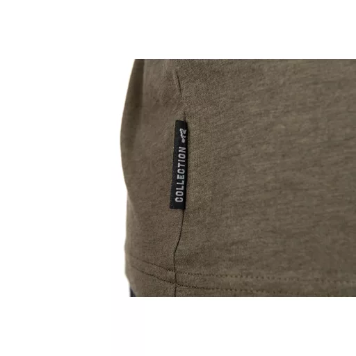 FOX COLLECTION T GREEN BLACK-  ZÖLD FEKETE PÓLÓ