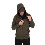 FOX COLLECTION LIGHTWEIGHT HOODY GREEN & BLACK - ZÖLD FEKETE PULÓVER
