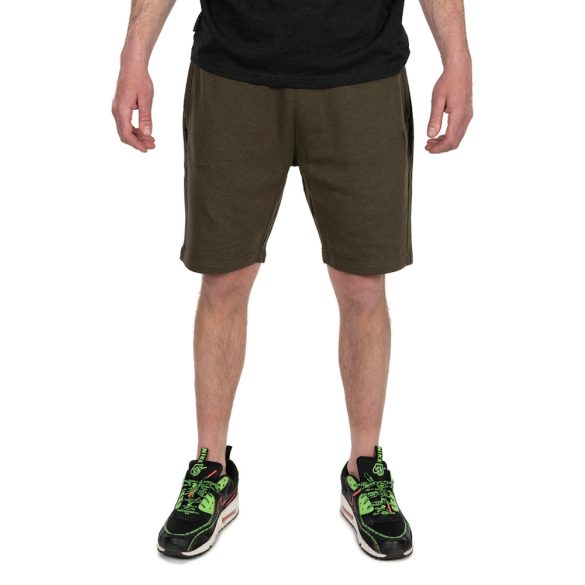 FOX COLLECTION LW JOGGER SHORT GREEN & BLACK - ZÖLD FEKETE RÖVID NADRÁG