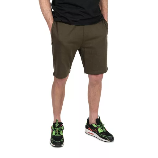 FOX COLLECTION LW JOGGER SHORT GREEN & BLACK - ZÖLD FEKETE RÖVID NADRÁG