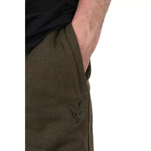 FOX COLLECTION LW JOGGER SHORT GREEN & BLACK - ZÖLD FEKETE RÖVID NADRÁG