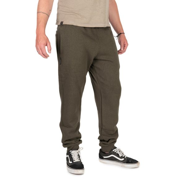 FOX COLLECTION JOGGERS GREEN & BLACK - Zöld és Fekete Szabadidő Nadrág