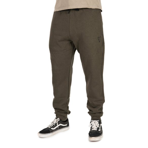 FOX COLLECTION JOGGERS GREEN & BLACK - Zöld és Fekete Szabadidő Nadrág