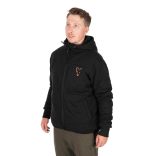 FOX COLLECTION SHERPA JACKET BLACK & ORANGE - SHERPA FEKETE NARANCS DZSEKI