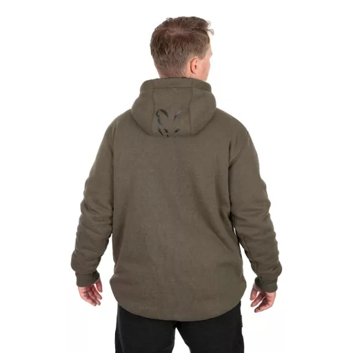 FOX COLLECTION SHERPA JACKET GREEN & BLACK - SHERPA ZÖLD FEKETE DZSEKI