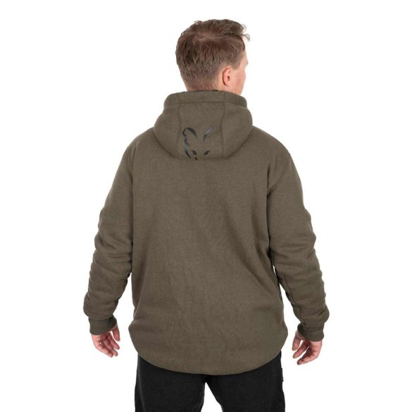 FOX COLLECTION SHERPA JACKET GREEN & BLACK - SHERPA ZÖLD FEKETE DZSEKI