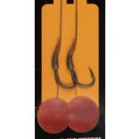 FOX Edges Wide Gape Rigs 20 lb - előkötött horog 6-os  