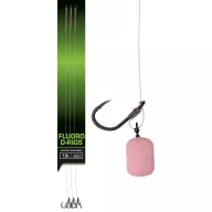 FOX Carp Ready Rigs Fluoro D-Rig Size 4 3pcs
