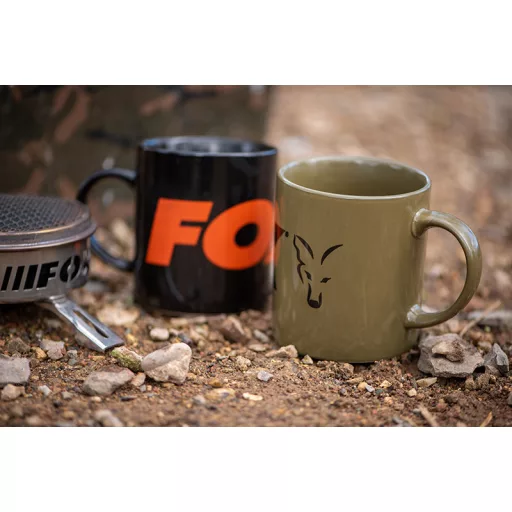 FOX COLLECTION MUG BLACK/ORANGE - BÖGRE