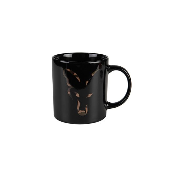 FOX BLACK & CAMO HEAD CERAMIC MUG - KERÁMIA BÖGRE