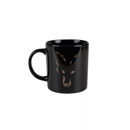 FOX BLACK & CAMO HEAD CERAMIC MUG - KERÁMIA BÖGRE