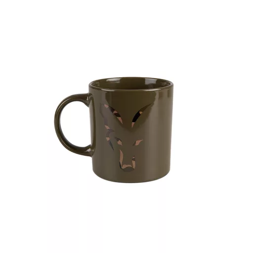 FOX Green and Camo Head Ceramic Mug - KERÁMIA BÖGRE