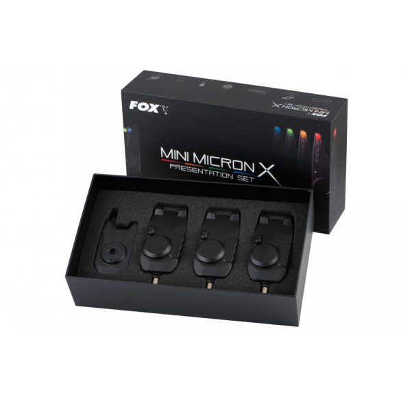 FOX Mini Micron X 3+1 Elektromos Kapásjelző Szett