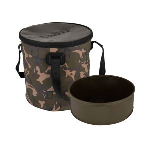 FOX AQUOS CAMO BUCKET & INSERT - csalis táska 12l