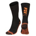 FOX Black/Orange Thermo Sock - thermo zokni (44-47)