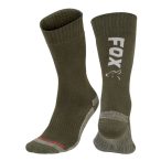 FOX Green/Silver Thermo Sock - thermo zokni (40-43)