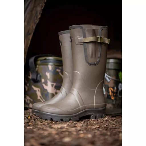 FOX Neoprene lined Camo/Khaki Rubber Boot - GUMICSIZMA NEOPRÉN BELSŐVEL