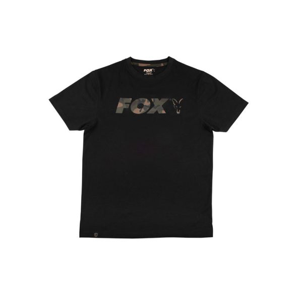 FOX Black Camo Print póló 
