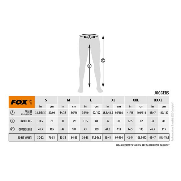 FOX Khaki Camo Joggers melegítő nadrág