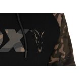 FOX Black/Camo Raglan Hoodie - kapucnis pulóver