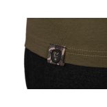 FOX KHAKI FOX HEAD LOGO T-SHIRT - Khaki színű póló