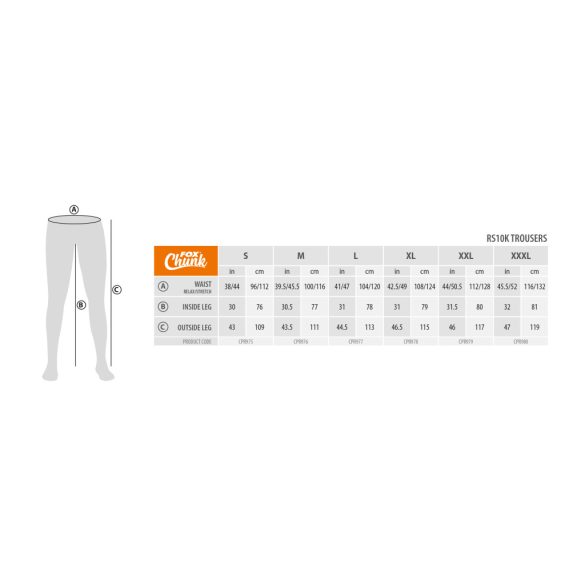 FOX CAMO/KHAKI RS 10K TROUSER -  Nadrág