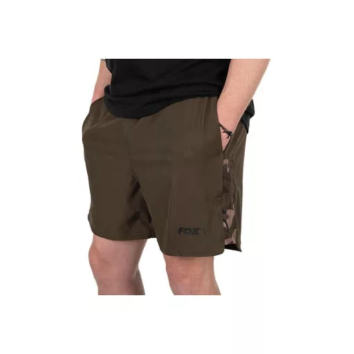 FOX KHAKI/CAMO SWIM SHORTS - Úszó rövidnadrág