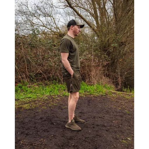 FOX KHAKI/CAMO SWIM SHORTS - Úszó rövidnadrág