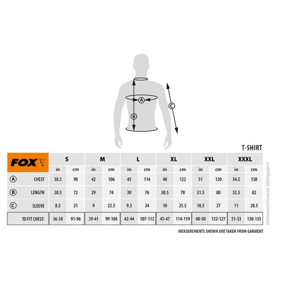 FOX BLACK/CAMO OUTLINE T-SHIRT - póló 