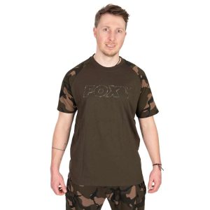 FOX KHAKI/CAMO OUTLINE T-SHIRT - póló 