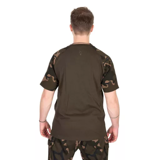 FOX KHAKI/CAMO OUTLINE T-SHIRT - póló 