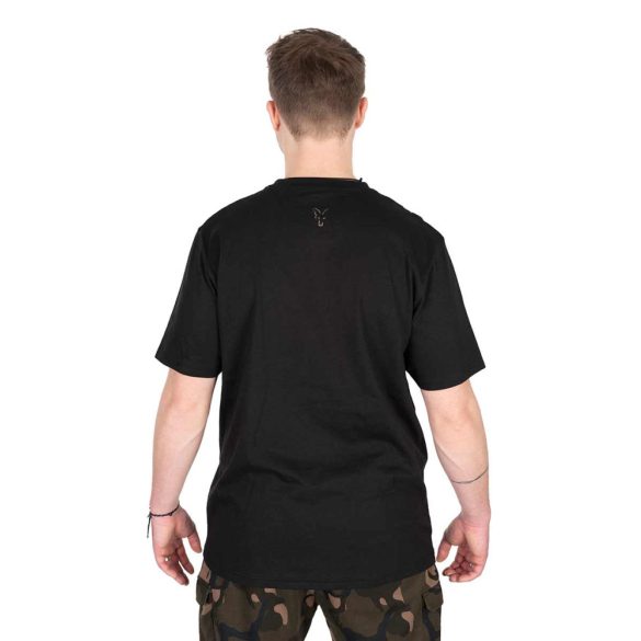 FOX BLACK/CAMO LOGO T-SHIRT - póló 