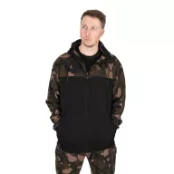 FOX LW BLACK/CAMO SPLIT ZIP HOODY - Pulóver 