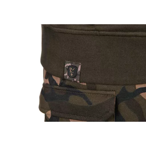 FOX LW KHAKI/CAMO SPLIT ZIP HOODY - Pulóver 