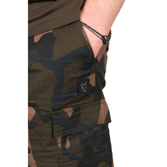 FOX LW CAMO COMBAT SHORTS - Rövidnadrág