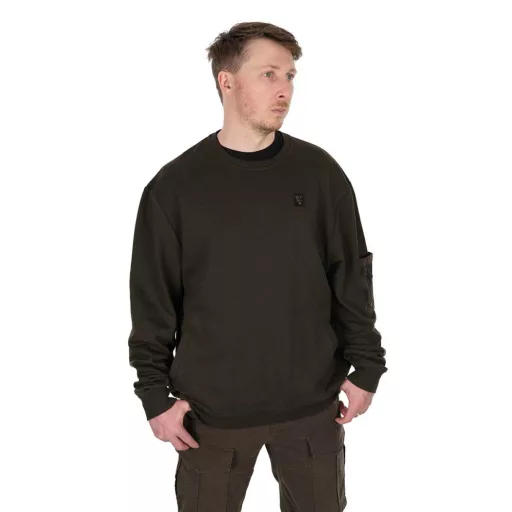 FOX LW KHAKI PULLOVER - Pulóver 