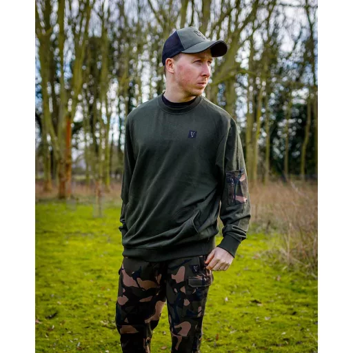 FOX LW KHAKI PULLOVER - Pulóver 